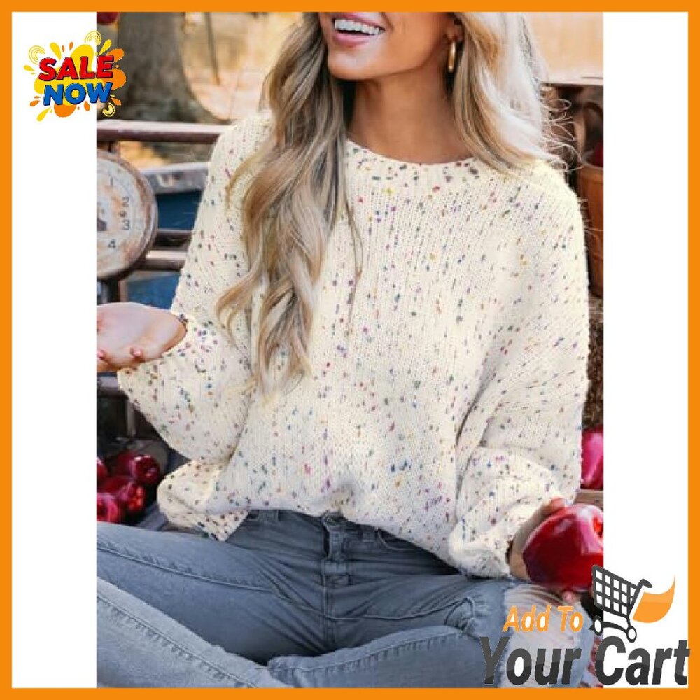 Lightweight Ribbed Pullover Sweater Long Sleeve C… - image 3